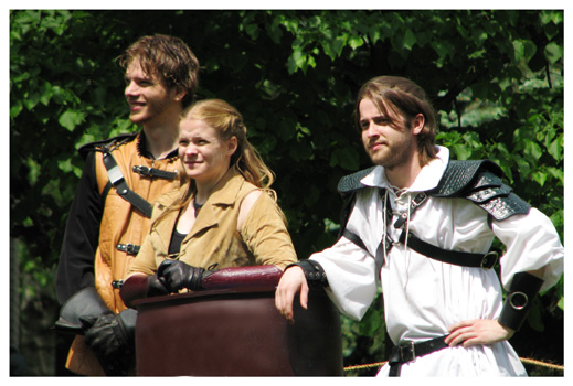 Three fighters wait in the wings