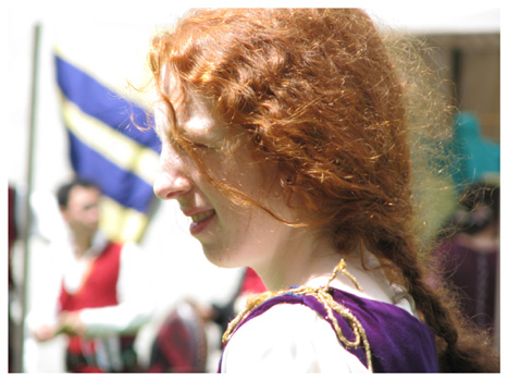 A Robin in the Hood cast member watches the action