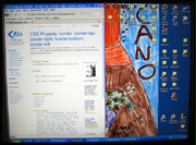 small webspace in big screen